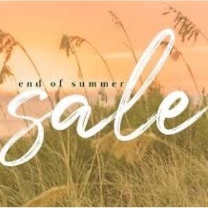 End of Summer Sale Poster